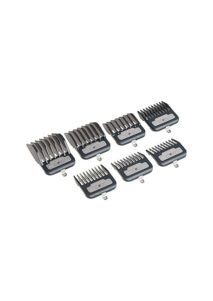 Andis Serisi Saç Kesme Makinesi Eklenti Tarak Seti, Kesme Korumaları Metal Klipsli K