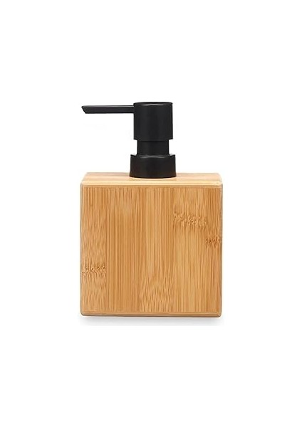 Orret Doğal Bambu Sıvı Sabunluk, Şık ve Ekolojik Tasarım, Banyo ve Mutfak Için Uygun, Paslanma