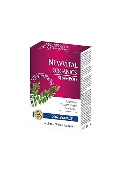 Rc Farma Newvital Organics Anti Dandruff Şampuan 300ML