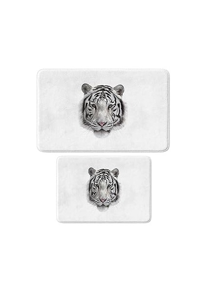 Monnhein Sevimli Tasarımlı Mikrofiber Banyo Paspası, Kaymaz Taban, Makinede Yıkanabilir (148_BPSM,