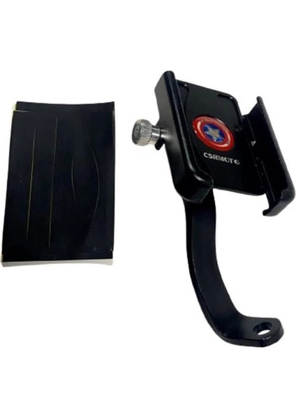 Ayna Bağlantılı Telefon Tutucu Oem Siyah Fgn