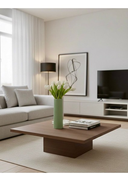 Yeşil Çizgili Modern Dekoratif Taş Vazo Şık Salon ve Masaüstü Aksesuar fiyatları