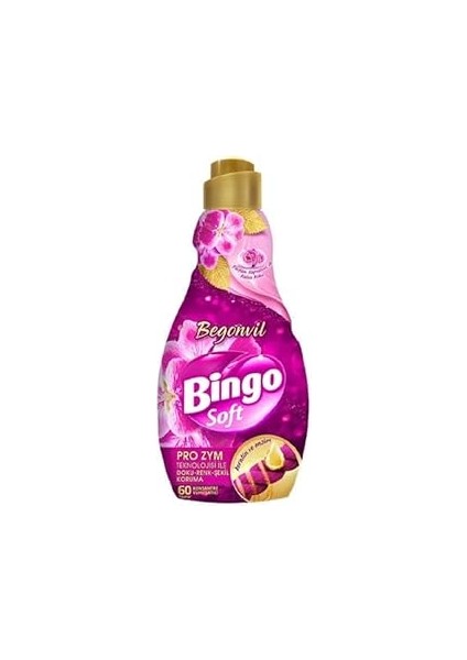 Bingo Çamaşır Yumuşatıcısı, 1440 Ml, Begonvil