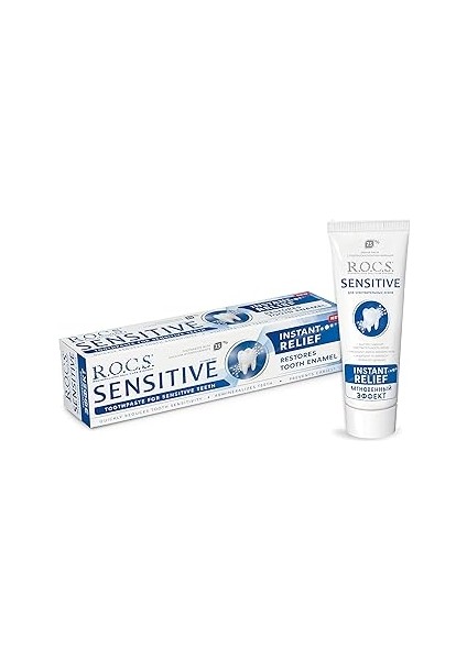 R.o.c.s. Rocs Sensitive Instant Relief - Anında Ferahlık Florürsüz Diş Macunu 75 ml