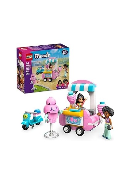 Friends Pamuk Şeker Standı ve Scooter 42643-6 Yaş ve Üzeri Kız ve Erkek Çocukları Için Be