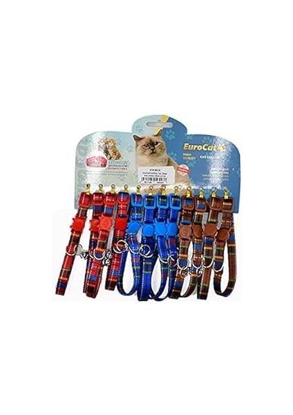 Eurocat Kedi Boy. Tas. Ekose DES.10MM/28CM (12 Li)