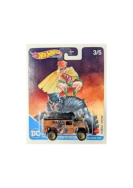 Hot Wheels Land Rover Defender 110 Sert Üst - 2022 Batman 3/5 - Land Rover