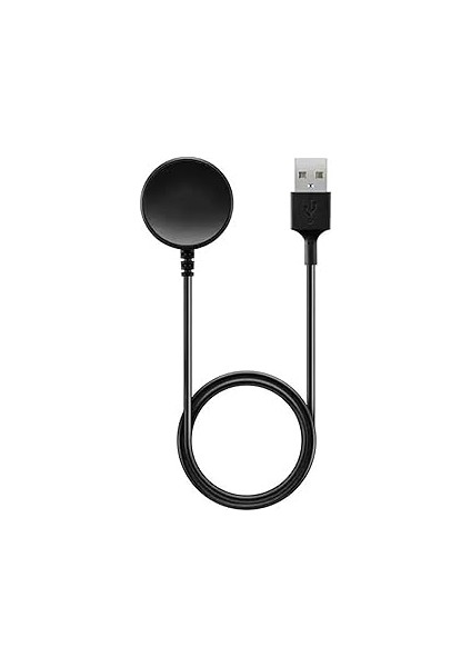 Coverzone Watch 6 ile Uyumlu Akıllı Saat USB Şarj Aleti Akıllı Saat Şarj Kablosu Man