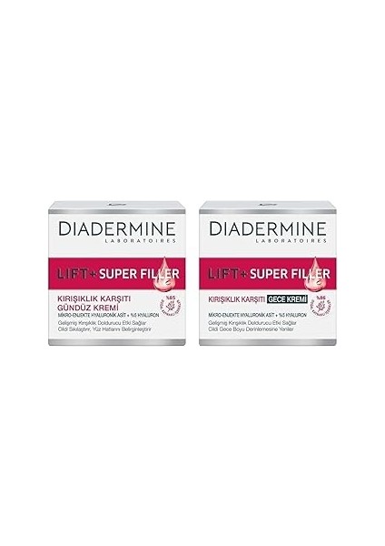 Diadermine Lift+Superfiller Gündüz Kremi 50 ml + Gece Kremi 50 ml