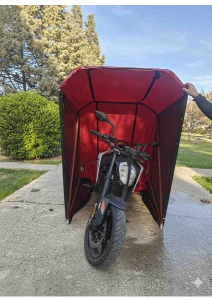 Dikişli Motosiklet Garajı (Büyük Boy) 120*175*350 modelleri