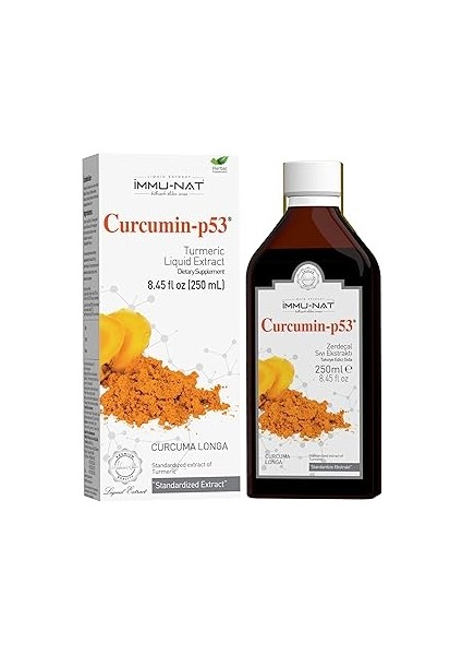 Immu-Nat CURCUMIN-P53 Zerdeçal Ekstresi 250 ml