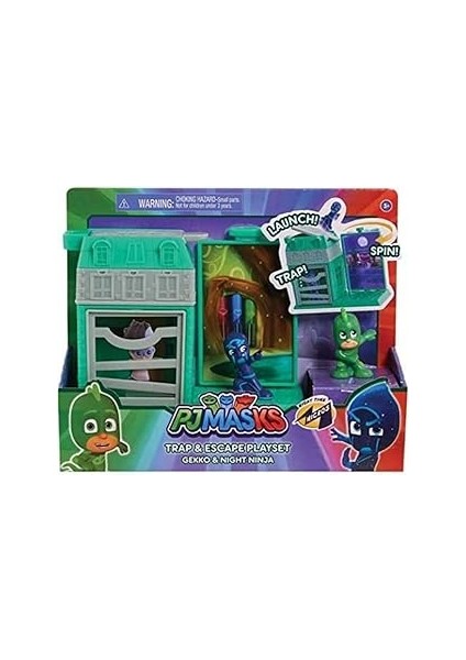 Giochi Preziosi Pjma7 Pjma7 2 Şekiller ile Hatch & Echappe ile Set, Toplamak Için 3 (Yoyo, Bi