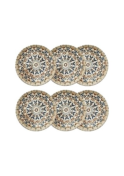 Ephesus Çukur Tabak Seti 23 cm 6'lı