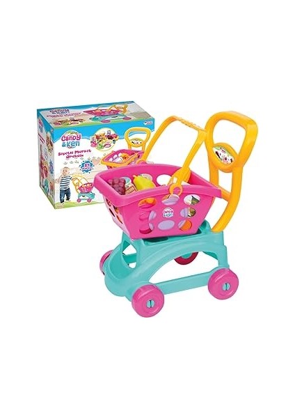 Dede - Candy & Ken Sepetli Market Arabası