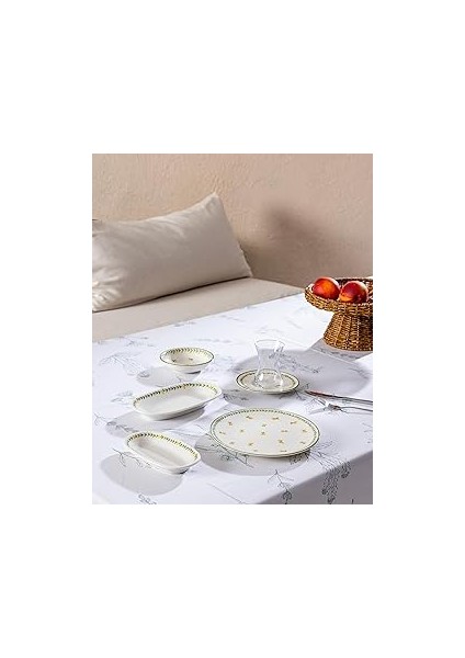 Madame Coco Camille 26 Parça Kahvaltı Takımı - Renkli