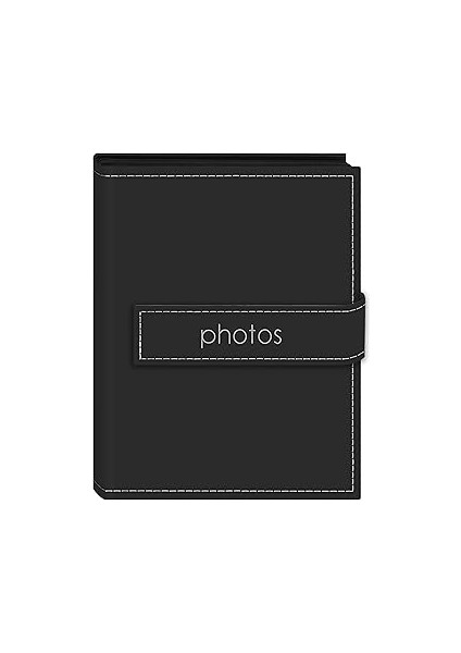 Pioneer Photo Albums 36-Pocket Expressions 10,2 Inç x 15,2 cm Foto Albümü, Siyah,