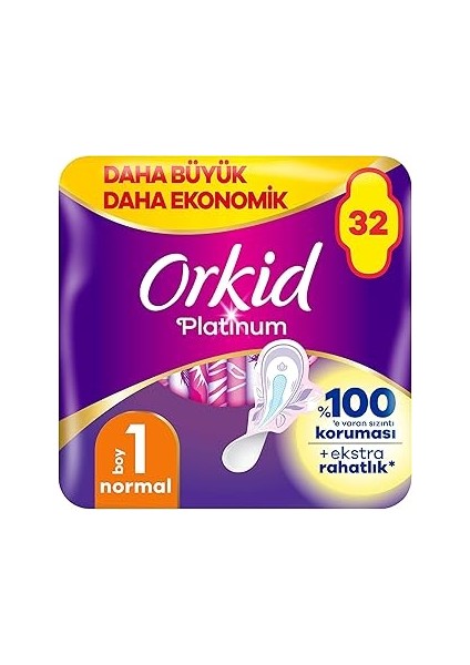 Orkid Dörtlü Paket Normal 32 Adet Olimpiyat