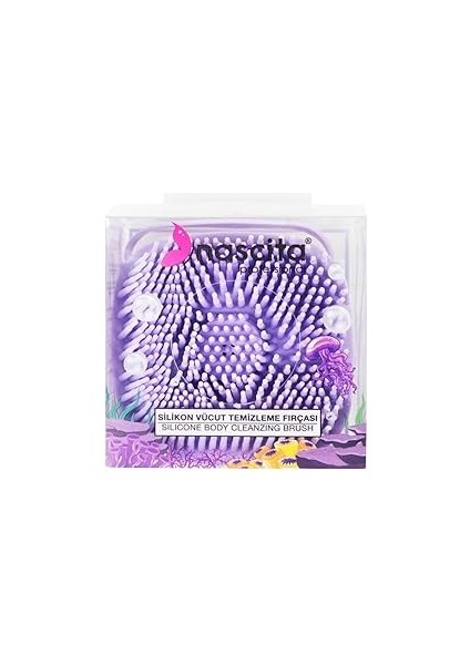 Nascita Silikon Vücut Temizleme Fırçası - 01