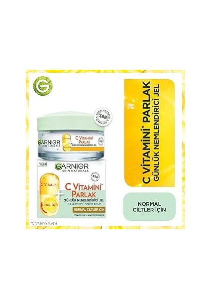C Vitamini Parlak Günlük Nemlendirici 50 ml
