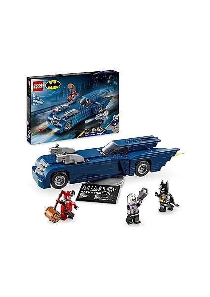 Batman: Batmobile ile Batman, Harley Quinn ve Mr. Freeze’e Karşı 76274-8 Yaş ve Üzeri Süper