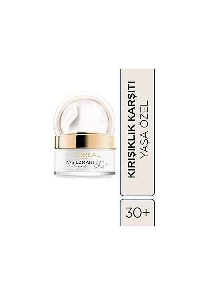 L'oréal Paris Yaş Uzmanı 30+ Kırışıklık Karşıtı Nemlendirici Krem