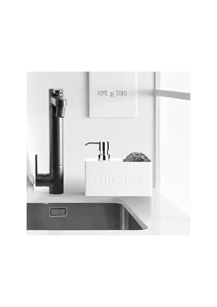 13195 Antra Sıvı Sabunluk Beyaz (No Color)