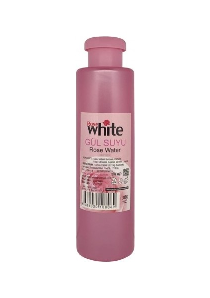 Rose White 380 Ml. Sentetik Gül Suyu