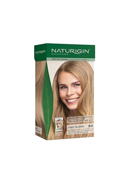 Naturigin Organik Saç Boyası Yumuşak Sarı 9.0