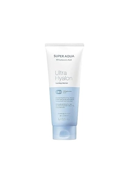 Missha 10 Farklı Hyalüronik Asit Içeren Cilt Temizleme Köpüğü Super Aqua Hyalon Cleansing Foa