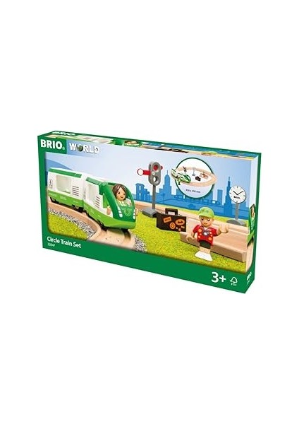 Brio Tüm Tren Setleri ile Uyumlu - Dünya - Çember Tren Seti Için Çocuk Yaş 3 Yıl ve Yukarı