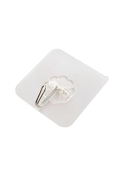 Lustnau 5 Adet - Kendinden Yapışkanlı Şeffaf Askı