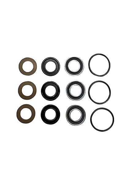 Simpson Cleaning 7105742 Basınçlı Yıkama Pompaları Için Yedek Düşük ve Yüksek Basınçlı Conta, Siyah