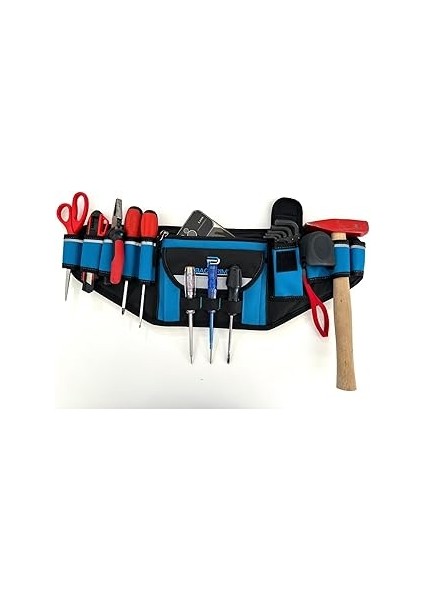 Bagprıme Usta Işi Bel Takım Çantası - Ayarlanabilir Kemer Özellikli - Elektrikçi, Inşaat ve Günlük