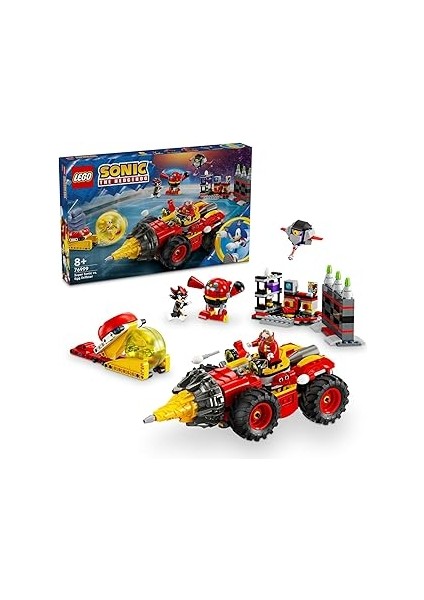 Sonic The Hedgehog Super Sonic, Egg Drillster’a Karşı 76999 – 8 Yaş ve Üzeri Kız ve Erkek Çocu