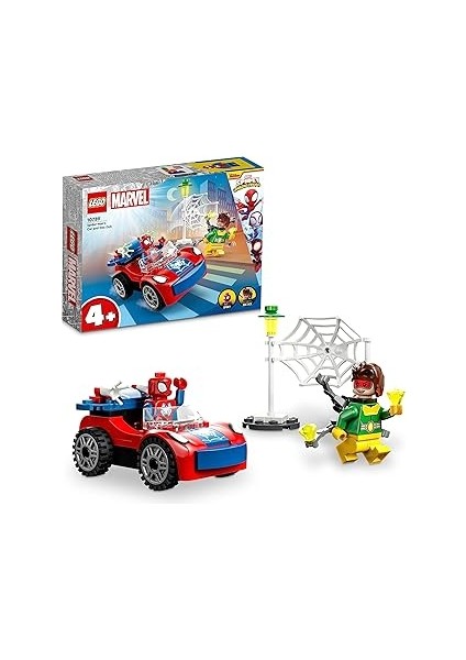 | Örümcek Adam’ın Arabası ve Doktor Oktopus 10789-4 Yaş ve Üzeri Çocuklar Için Iki