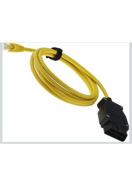 Obd2 RJ45 Kablosu 2m Ethernet Kablosu Ethernet Konnektör Araçları Obdii Arayüzü Kablosu Araç Teşhis