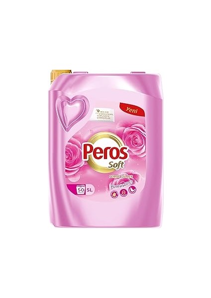 Peros Yumuşatacı Pembe Güller 5000 ml