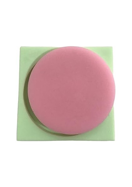 Parti̇ Vi̇tri̇ni̇ Küçük Daire Bardak Altlığı Silikon Epoksi Kalıbı 7cm