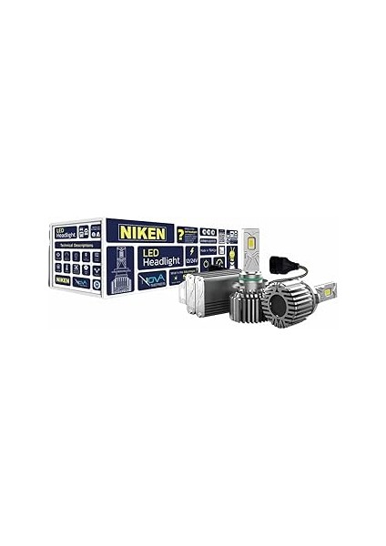 Niken Far Ampulü LED Xenon Nova Serisi Hb4 9006
