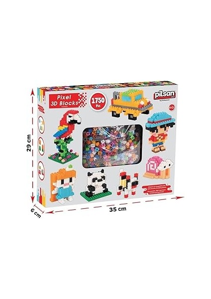 Pilsan Pixel 3D Bloklar