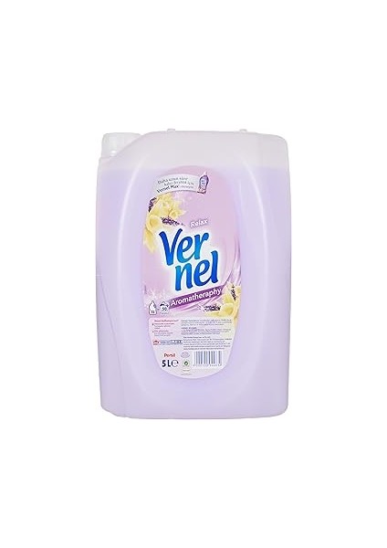 Vernel Çamaşır Yumuşatıcısı Aromatherapy Relax, 5 Litre, 50 Yıkama