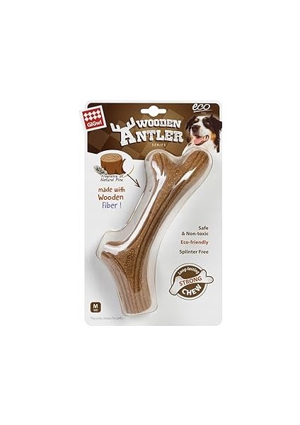 Gigwi 8457 Doğal Ağaç Diş Kaşıma M