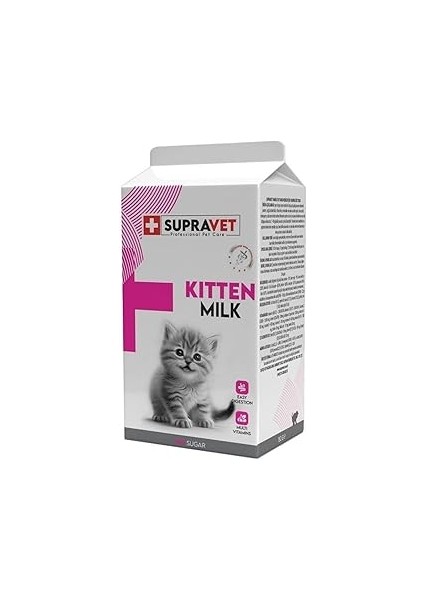 Supravet Hamile ve Yavru Kediler Için Taurinli Kedi Süt Tozu 150 gr