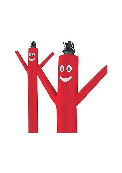 Lookourway Tüp Adam Şişirilebilir Hava Dansçı, Kırmızı, 10 Metre