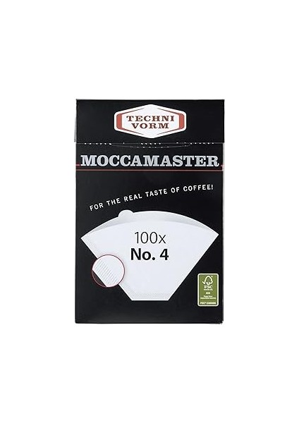 Moccamaster No:4 Filtre Kahve Kağıdı