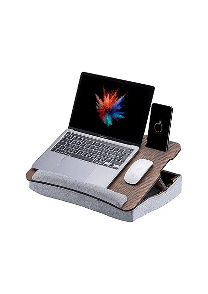 Vigo Wood - LS031 Minderli Eğim Ayarlanabilir Laptop Sehpası