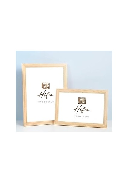 Ahşap Resim Çercevesi, Masif Çerçeve,doğal Ahsap Rengi ile Fotograf, Resim Kolajları, Duvar Galeris