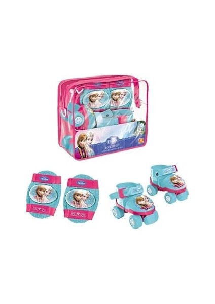 Paten Seti Frozen-2 Dizlik/çantası