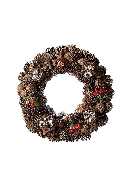 Pinecone Kapı Süsü 35 cm