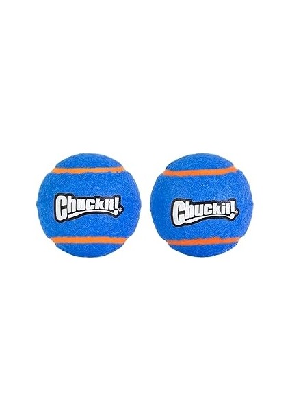 Chuckit! Sesli 2'li Tenis Köpek Oyun Topu (Orta Boy)